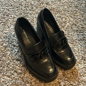 Madden Girl Lug Heeled Loafer